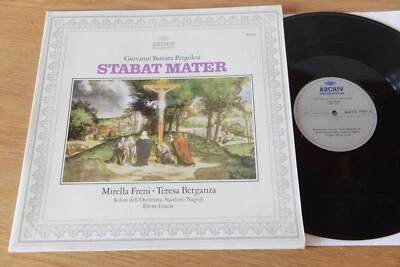 Pergolesi Mirella Freni Teresa Berganza  Ettore Gracis Stabat Mater LP - Bild 1 von 4