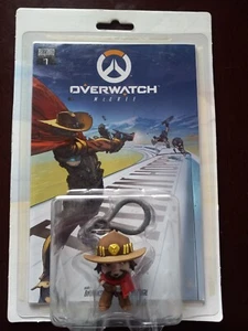 NEU OVERWATCH Comic Buch & Figur Schlüsselanhänger MCCREE Overwatch #1 Blizzard Comic - Bild 1 von 4