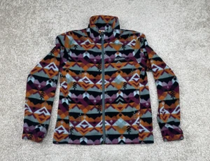 Columbia Aztec Print Full Zip Fleece Jacket size small 8 Girl Southwestern Kids - Picture 1 of 5