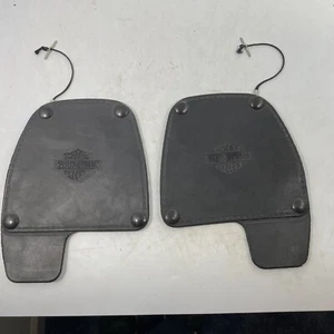 Lote de 2 cubiertas de puerta de guantera Harley Davidson parte #s: 58681-05 y 58679-05 OEM - Imagen 1 de 5