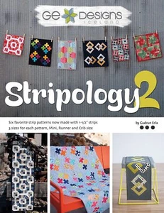 Stripology 2 Quilt Pattern Book by Gudrun Erla of G.E. Designs - Picture 1 of 10