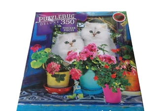 Puzzlebug 350 Deluxe Jigsaw Puzzle 20 X 12 KITTENS AT THE WINDOW - Picture 1 of 2