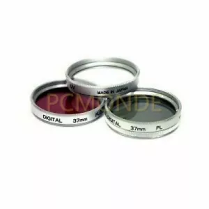 Sakar 37mm Filter Set - UV/Polarizing/Fluorescent (V0300-37) - Picture 1 of 3