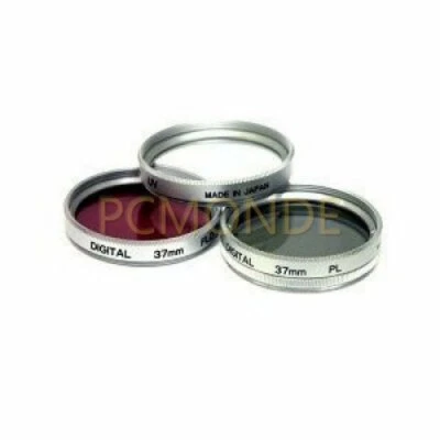 Sakar 37mm Filter Set - UV/Polarizing/Fluorescent (V0300-37) - Image 1 of 3