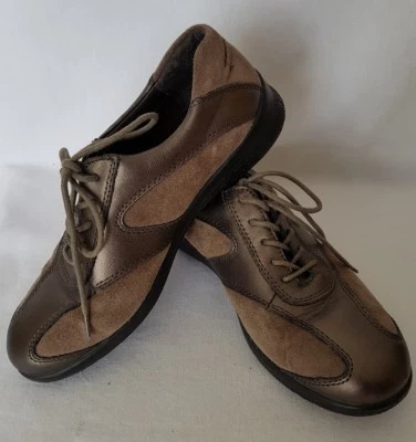 Padders Libby Women's Brown Leather Lace Up Casual Shoe Trainers UK 4 EU 37 £85 - Image 1 of 4