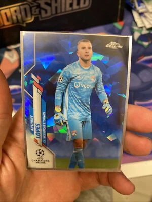 ANTHONY LOPES 2019-20 Topps Chrome UEFA Champions SAPPHIRE #80 Lyonnais - Image 1 of 4