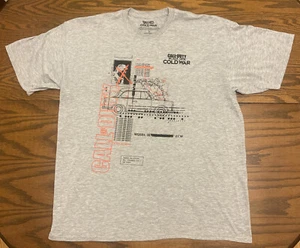 Call Of Duty Black Ops Cold War Mens XL Shirt Gray - Picture 1 of 4