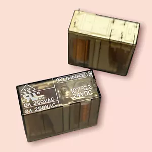 1 PCS KUHNKE RELAY 107-G2-24VDC 107-G2 24VDC / 90 DAYS WARRANTY - Picture 1 of 1