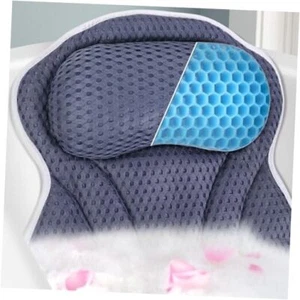 Spa Cushion for Tub,Bath Pillow Luxury Bathtub Pillow,Bath Tub Navy & Medium - Picture 1 of 7