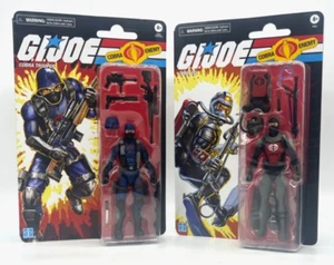 G.I. Joe Classified Series Retro Cardback Cobra Trooper y Cobra Anguila Par - Imagen 1 de 15