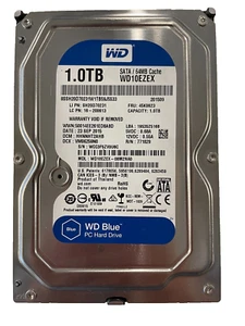 Western Digital CAVIAR BLUE WD10EZEX 1B 64MB SATA III 7200 RPM 3.5” HARD DISK - Picture 1 of 2