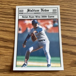 1989 Limited Edition Nolan Ryan Wins 300th Game Texas Rangers A53 - Picture 1 of 2