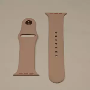 NEW OEM Apple 42/44/45 MM Sport Band for Apple Watch - S/M - Pink Sand - Picture 1 of 2