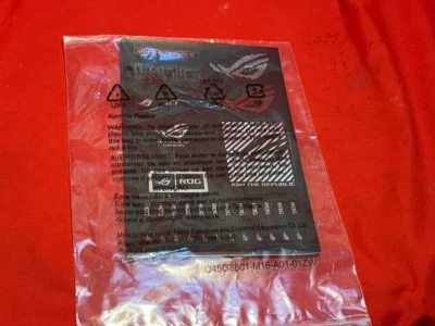 Brand New Genuine ASUS ROG Republic of Gamers Decals stickers Set - Image 1 of 2