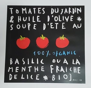 2007 CONTEMPORARY POP ART MEDIA PRINT "SOUPE D'ETE BY CORRINE DALLE ORE - Bild 1 von 7