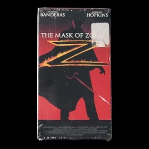 The Mask Of Zorro ~ VHS~BRAND NEW SEALED ~Free Shipping - Picture 1 of 1