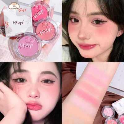Powder Blusher Monochrome Powder Blusher Eye-shadow Highlight Long Lasting /a - Image 1 of 4