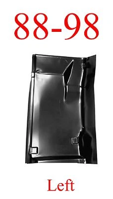 Pan de piso delantero izquierdo 88 98, Chevy, GMC, camioneta, regular, extendida y doble cabina Foto 1 de 4