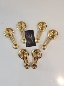 61-64 Impala 24k Gold Plated Interior Window Cranks & Inside Door Handles Combo - Picture 1 of 2