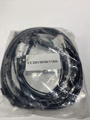 Smart-AVI KVM USB Doble Enlace Doble Cable DVI con Audio (6'), CC2DVMMKVM06 Foto 1 de 4