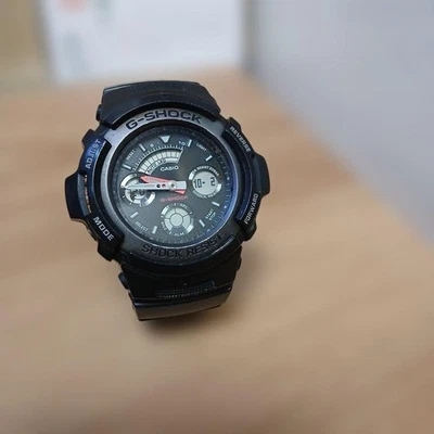 Casio G SHOCK AW 591 Digital Analog Mens Wristwatch Working Display LED - Image 1 of 4