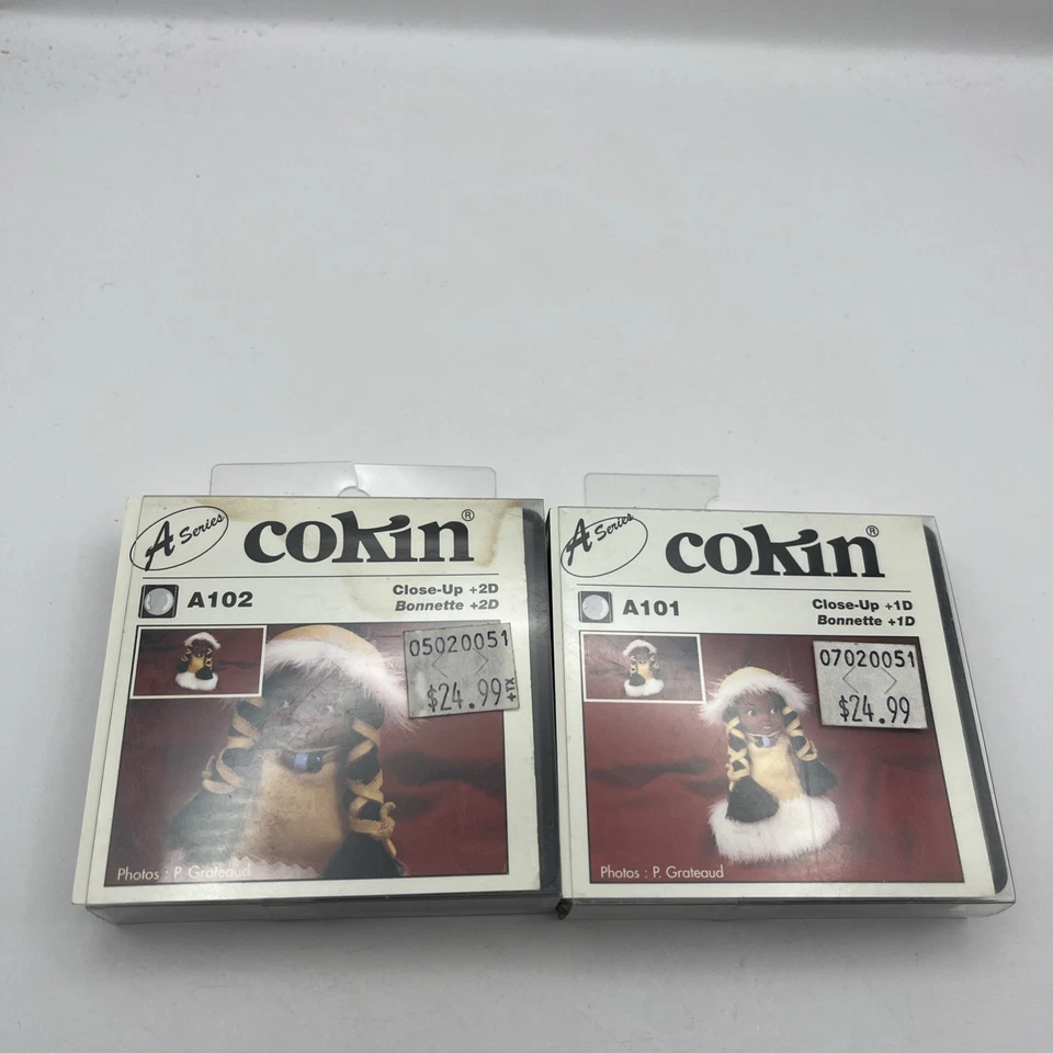 Cokin A Series A101 & A102 Close Up Filters NOS - Image 1 of 2