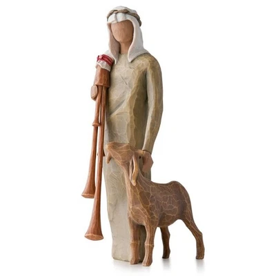 Willow Tree Zampognaro Collectible Figurines - Beige - Image 1 of 2