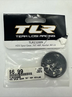 TEAM LOSI RACING TLR232009 48P HDS Spur Gear (Made with Kevlar) (76T) 22 HH - Image 1 of 4