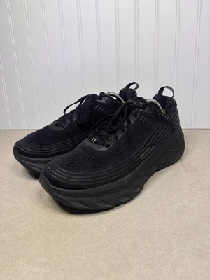 WORN Hoka One One Mens Bondi 6 1019271 BBLC Shoes Sneakers Size 13 2E Wide - Image 1 of 4