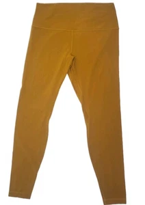 Lululemon Aligh hoch geschnittene Leggings Größe 12 volle Länge 28" Schrittlänge Stretchhose - Bild 1 von 6