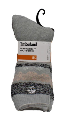 Timberland Heavyweight Boot Socks One Size Grey New! - Image 1 of 3