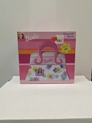 罕见 BARBIE 陶瓷银行 2002 年收藏品 PURSR 粉丝俱乐部全新带盒 Kreisler — 第 1/4 张图片