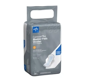 ContourPlus Bladder Control Incontinence Pads, Moderate Absorbency, 5.5" x 10... - Picture 1 of 2