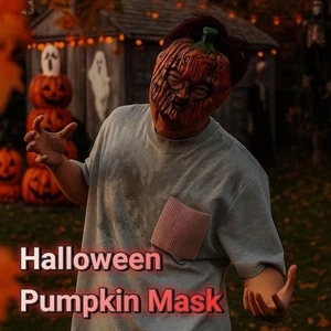3D Halloween Cosplay Mask Creativity Half Face Mask Costume Party Supplies - Picture 1 of 12