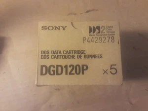 Sony DGD120P x 5 - Neuf et scellé - Photo 1/4