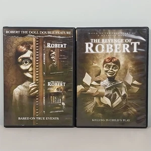Robert the Doll 3 Horror Movies on 2 DVD's Curse of Robert, Revenge of Robert - Bild 1 von 8