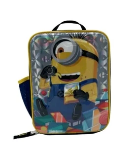 NEW, Despicable Me 4 Movie Minion Stuart 10" Molded School Lunch Kit Box Bag. - Picture 1 of 6