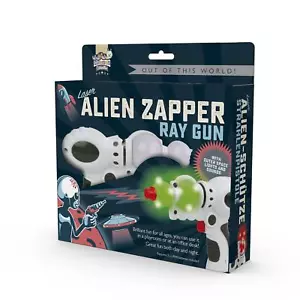 Alien Zapper Strahlpistole Sound & Lichteffekte Weltraumspielzeug Strumpfstoff Geschenk - Bild 1 von 3