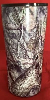 Mossy Oak Tumbler Camo 16oz Stainless Steel Double Wall Vacuum Insulated - Image 1 of 4