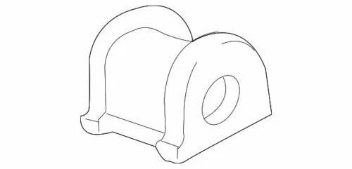 Genuine Ford Explorer 2002-2005 Rear Stabilizer Bar Bushing 3L2Z-5493-CA - Image 1 of 2