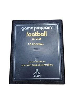 Game Program Football Atari 2600 Cartridge - Image 1 of 2