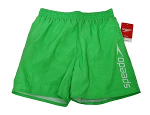 SPEEDO Jungen Schwimmen Wasser Shorts limettengrün Logo Kordelzug Gr. 28/30" Jahre 1 - Bild 1 von 2