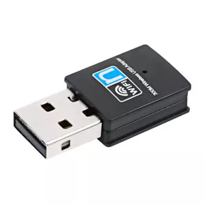 USB 2.0 WiFi Adapter 300Mbps 2.4GHz 802.11 n/g/b USB Wireless Network Adapters - Photo 1/12