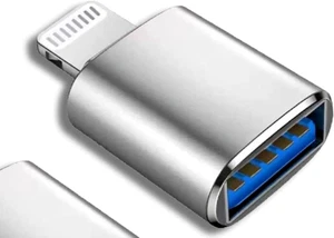 Male to USB3.0 Female Adapter OTG Cable for iPhone - Picture 1 of 4