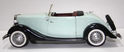 SOLIDO USATO 1:19 AUTO DIE CAST FORD V8 AZZURRO ART VARIE 5 - Immagine 1 di 4