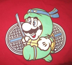 Nintendo Super Mario Brothers mit Schwert (XL) T-Shirt - Bild 1 von 2