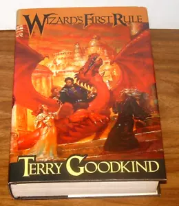 TERRY GOODKIND Wizard's First Rule *NEAR BRAND NEW* VTG ORIGINAL CVR 1994 HB HC - Imagen 1 de 8