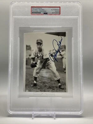Johnny Podres Autograph PSA/DNA Authentic - Image 1 of 2