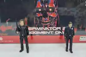 TERMINATOR II T1000 FIGURE just 1 figure 1/43 artisan made - Picture 1 of 1