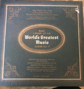 Basic Library of the World’s Greatest Music Albums10,11 & 13-17 vinyl vintage - Picture 1 of 9